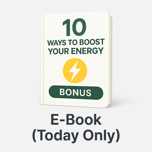 10 Ways to Boost Your Energy” E-Book (Today Only)