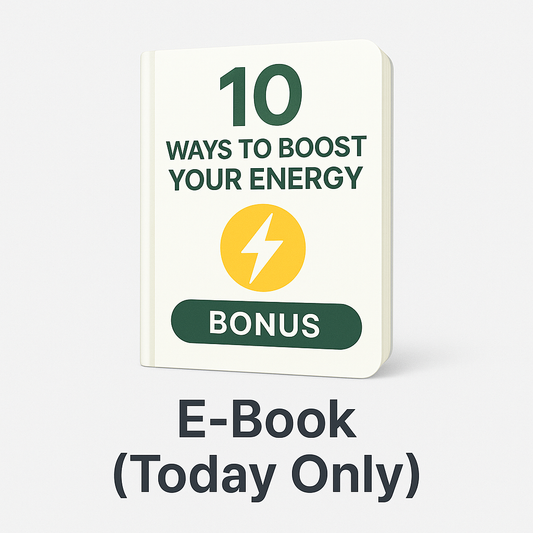 10 Ways to Boost Your Energy” E-Book (Today Only)